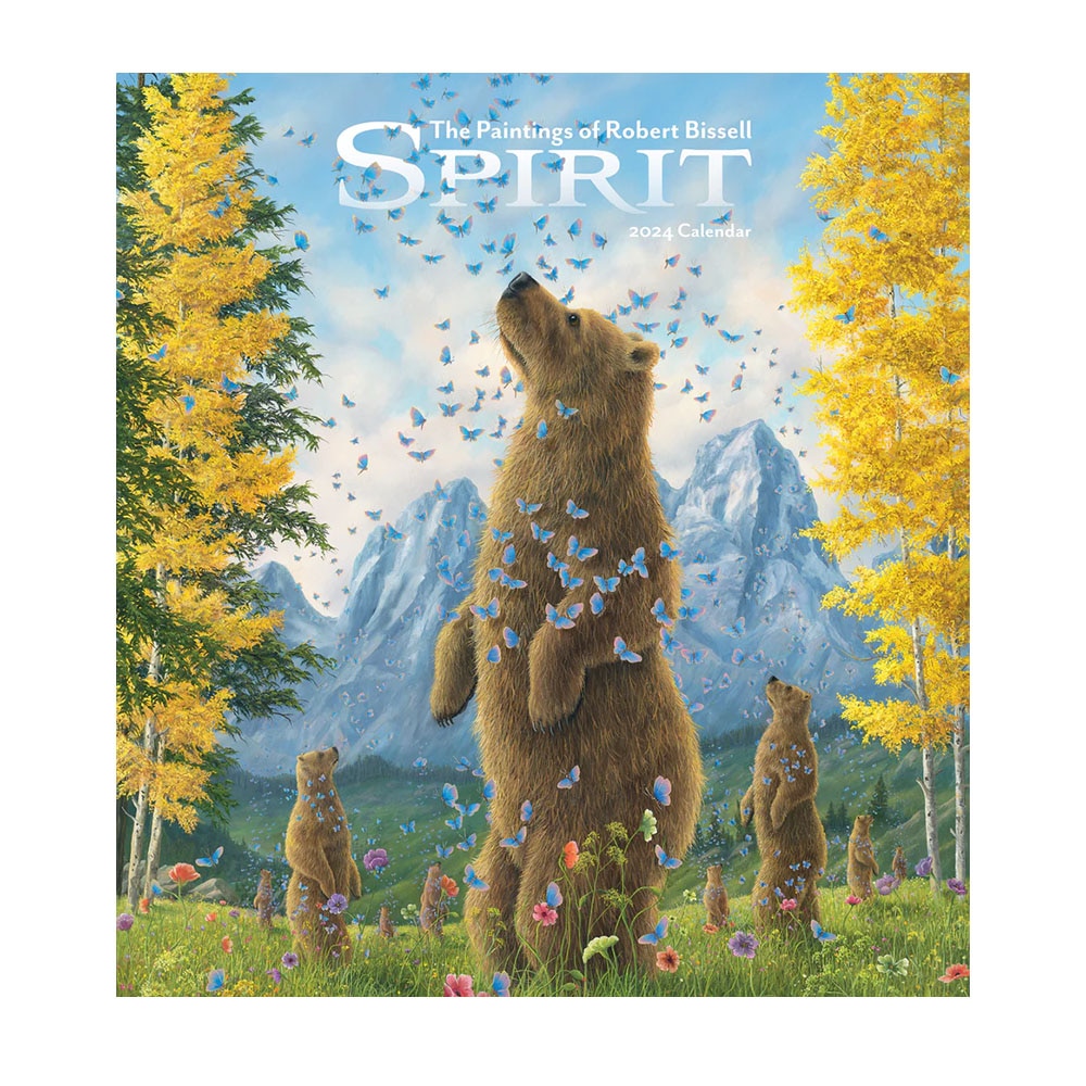 Pomegranate 2024 Wall Calendar Spirit Paintings of Robert Bissell